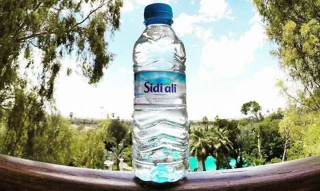 Bottle of Sidi Ali mineral water